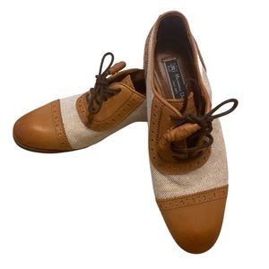 MASSIMO DUTTI | Oxford Wingtip Women's Shoes